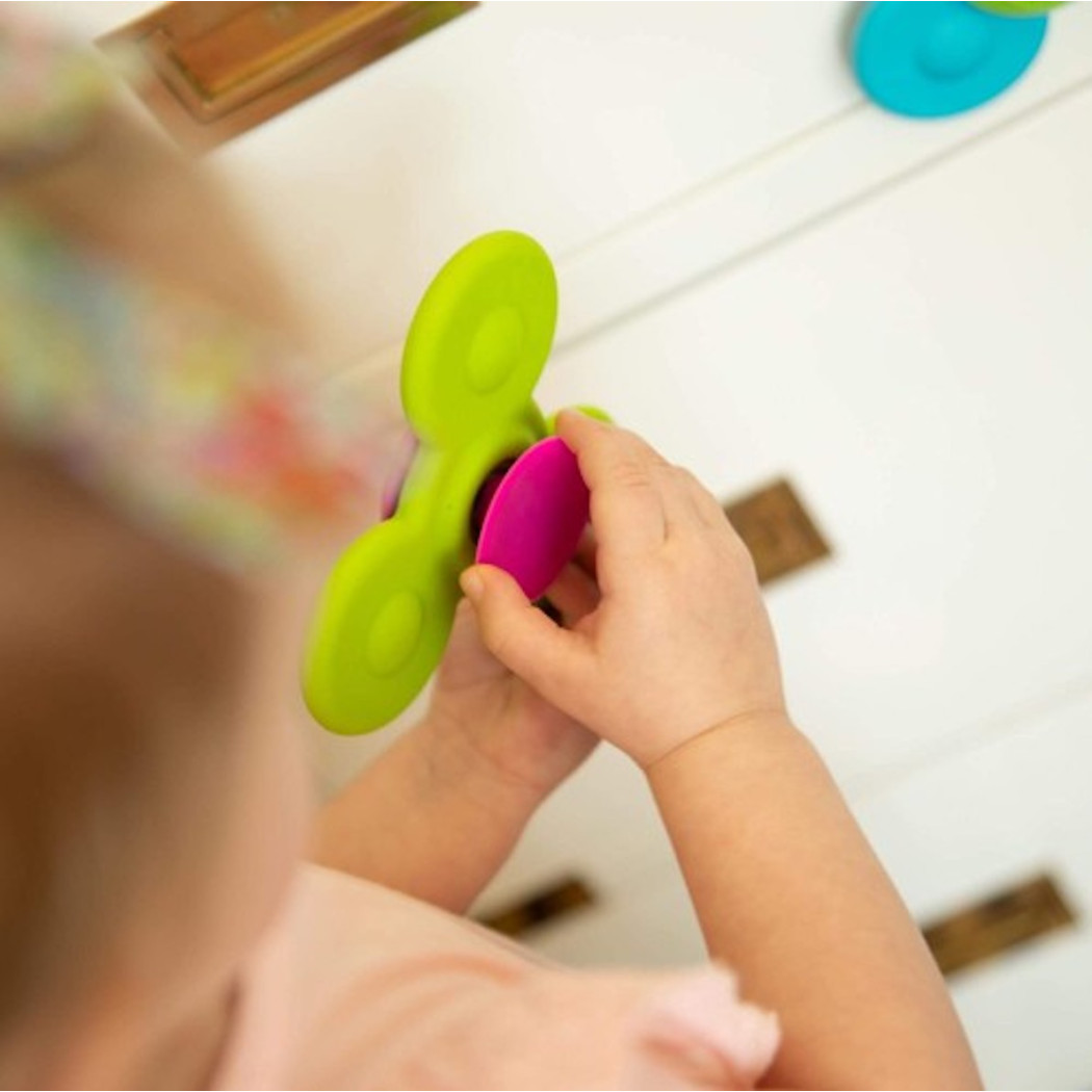PROMOCJA Wirujące Przyssawki Whirly Squigz - Fat Brain Toys