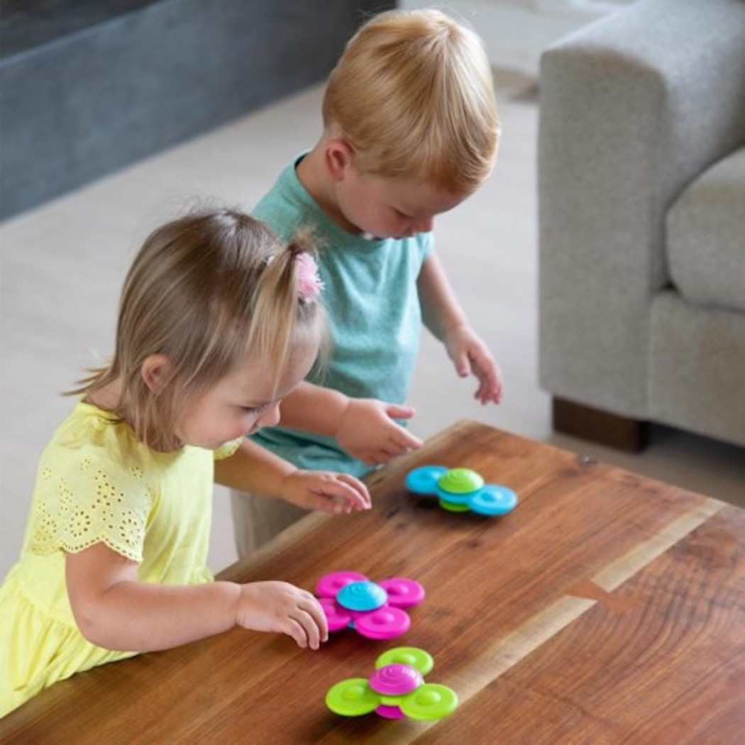 PROMOCJA Wirujące Przyssawki Whirly Squigz - Fat Brain Toys