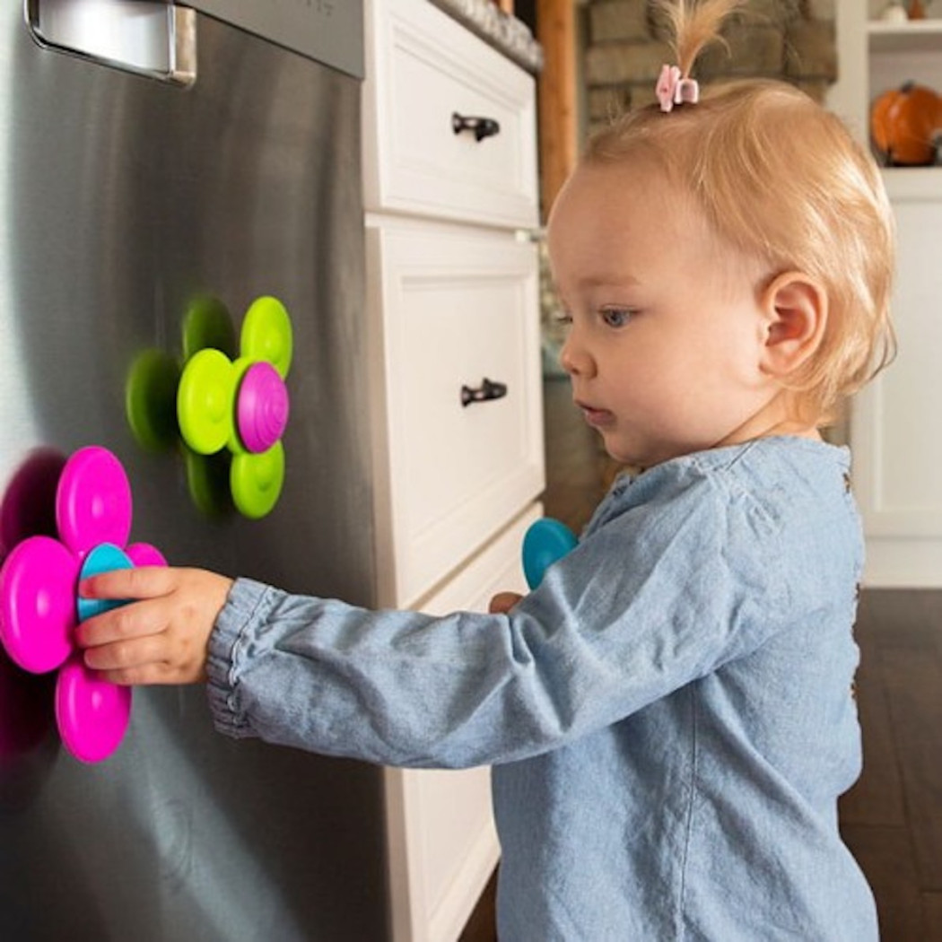 PROMOCJA Wirujące Przyssawki Whirly Squigz - Fat Brain Toys