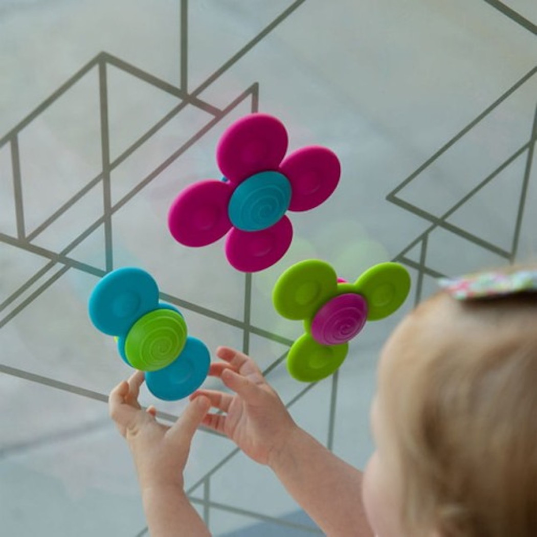 PROMOCJA Wirujące Przyssawki Whirly Squigz - Fat Brain Toys