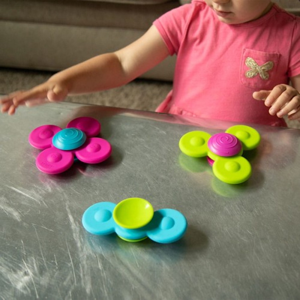 PROMOCJA Wirujące Przyssawki Whirly Squigz - Fat Brain Toys