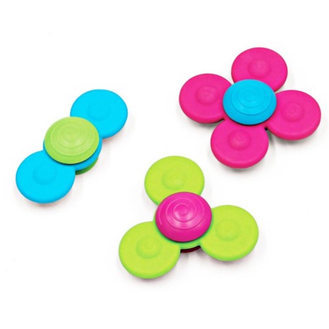 PROMOCJA Wirujące Przyssawki Whirly Squigz - Fat Brain Toys