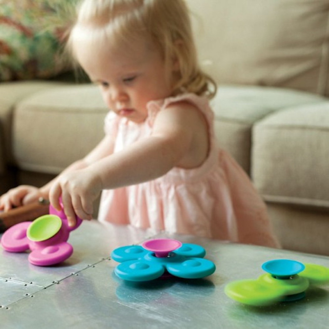PROMOCJA Wirujące Przyssawki Whirly Squigz - Fat Brain Toys