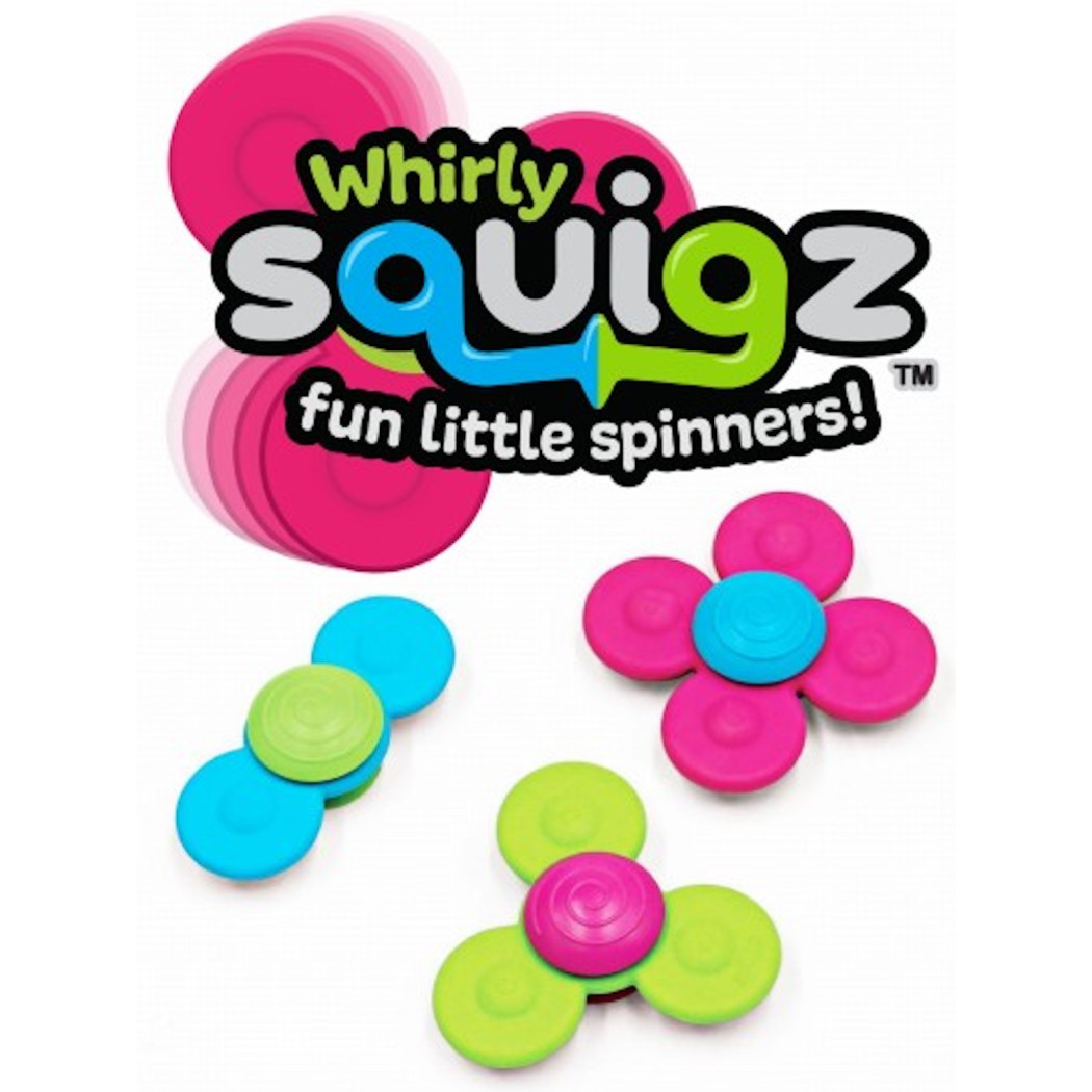 PROMOCJA Wirujące Przyssawki Whirly Squigz - Fat Brain Toys