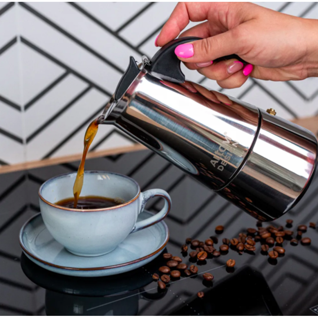 Kawiarka Stalowa 300 ml - Altom Design