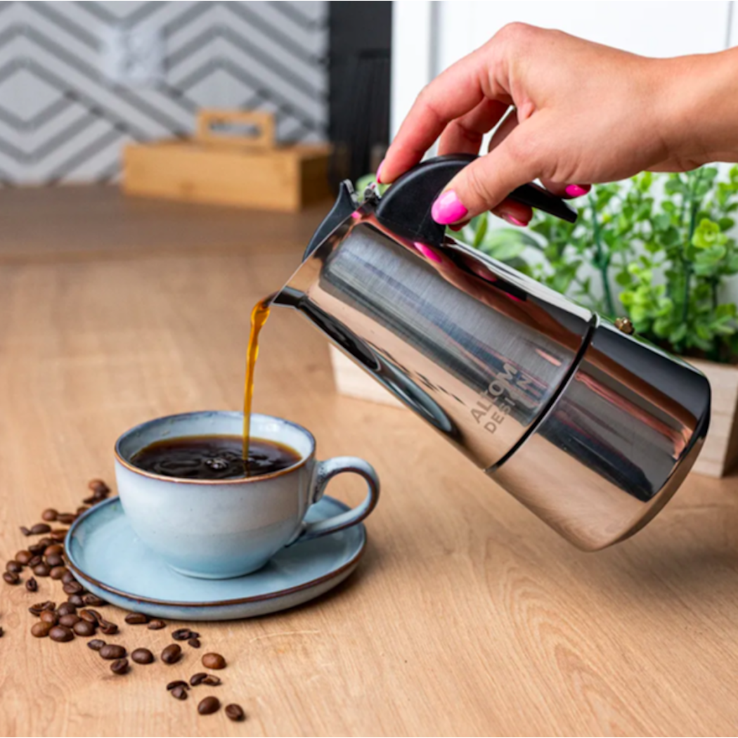 Kawiarka Stalowa 300 ml - Altom Design