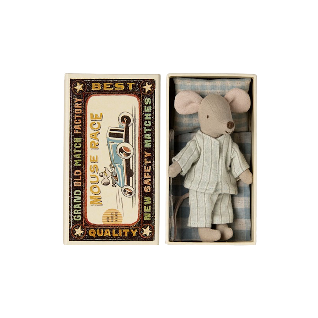 PROMOCJA Myszka w Pudełeczku - Mouse in Matchbox Big Brother - Maileg