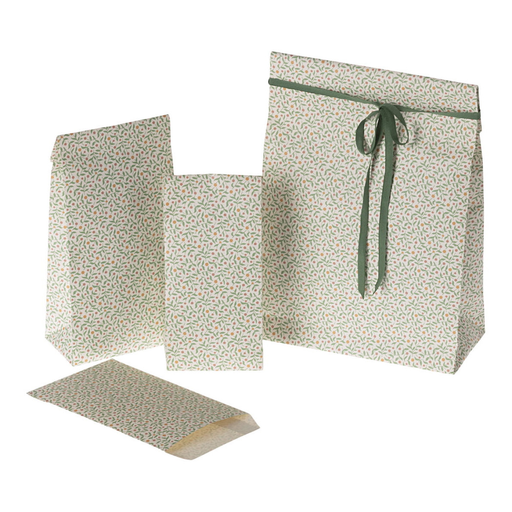 Malutka Torebka Papierowa -  Micro Gift Bag Berry Branches - Maileg