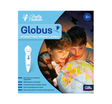 Globus Interaktywny Mowiący - Czytaj z Albikiem - Albi