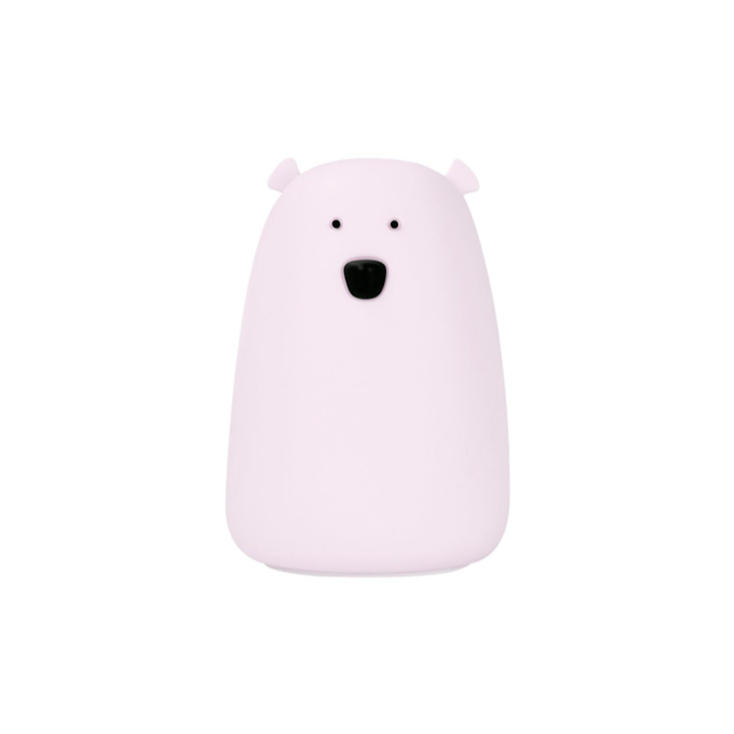 Lawendowy Miś - Duża Lampka Silikonowa - Rabbit & Friends