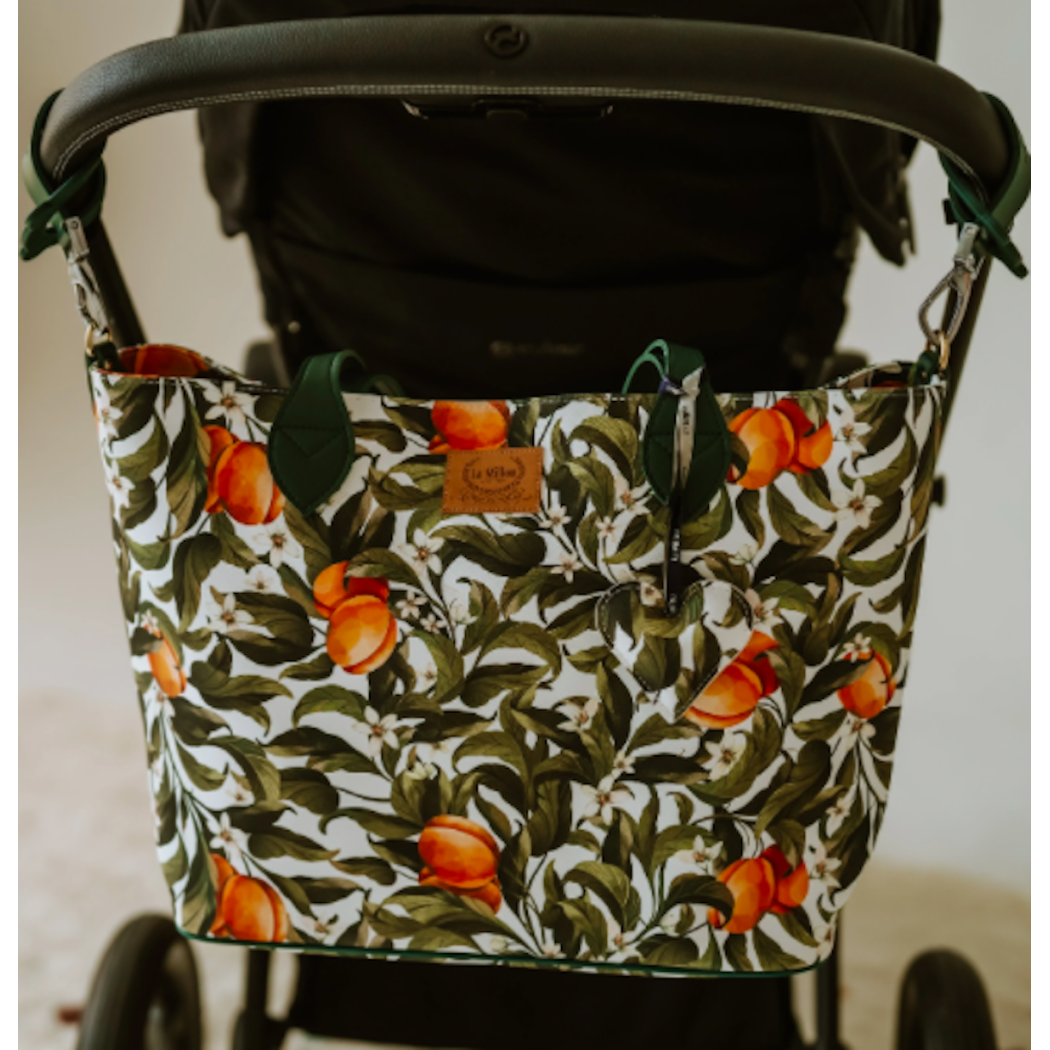 WYPRZEDAŻ Torba Dla Mamy Large Zip - Positano - Premium - La Millou Feeria