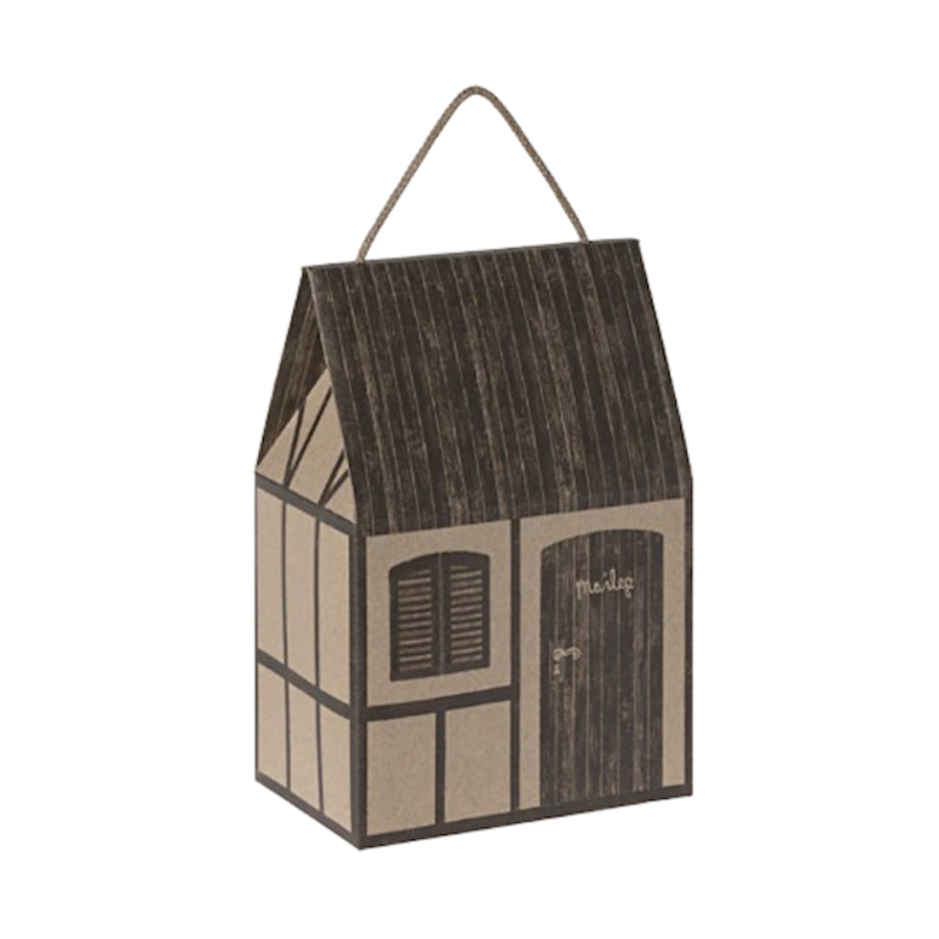 Torebka Kartonowa - Wiejski Domek - Farmhouse Bag - Rose - Maileg