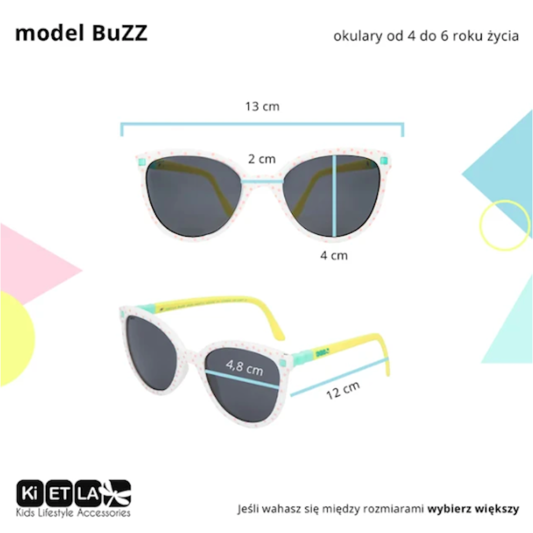 TERRACOTA BUZZ - 4-6  lat - Okularki przeciwsłoneczne - KiETLA