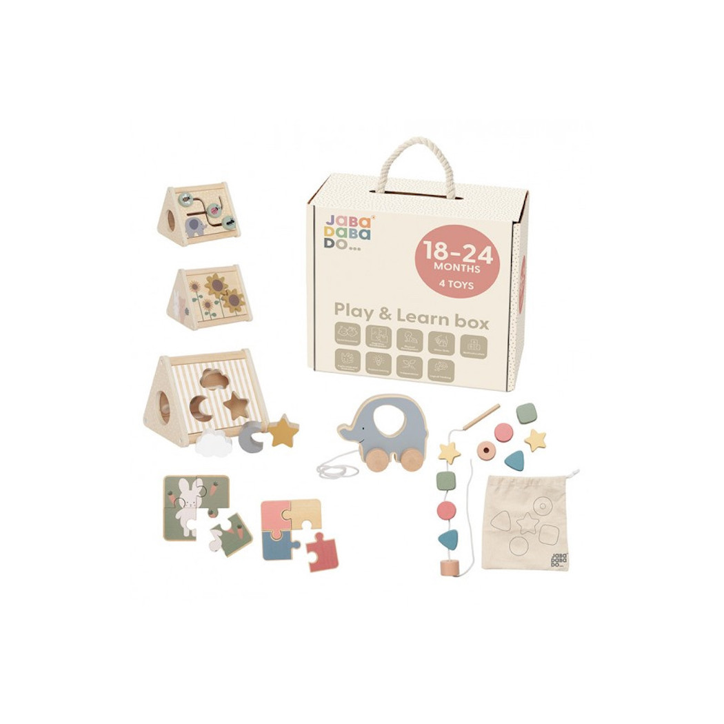 Edukacyjne Pudełko 18-24 msc - Cztery Zabawki - JaBaDaBaDo
