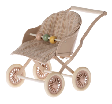 Rose  - Wózek Spacerówka - Stroller rozmiar Baby Mouse - Maileg