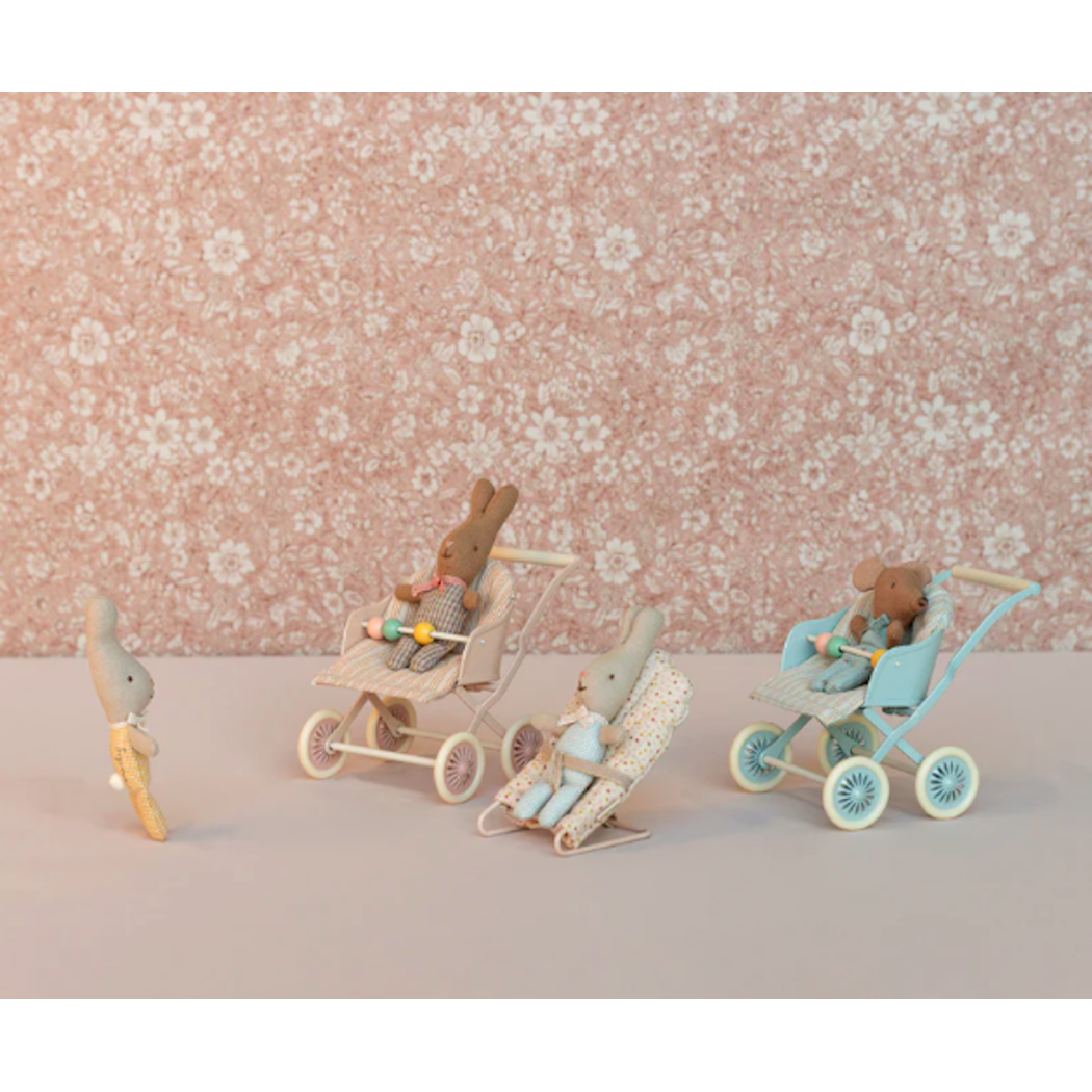 Rose  - Wózek Spacerówka - Stroller rozmiar Baby Mouse - Maileg