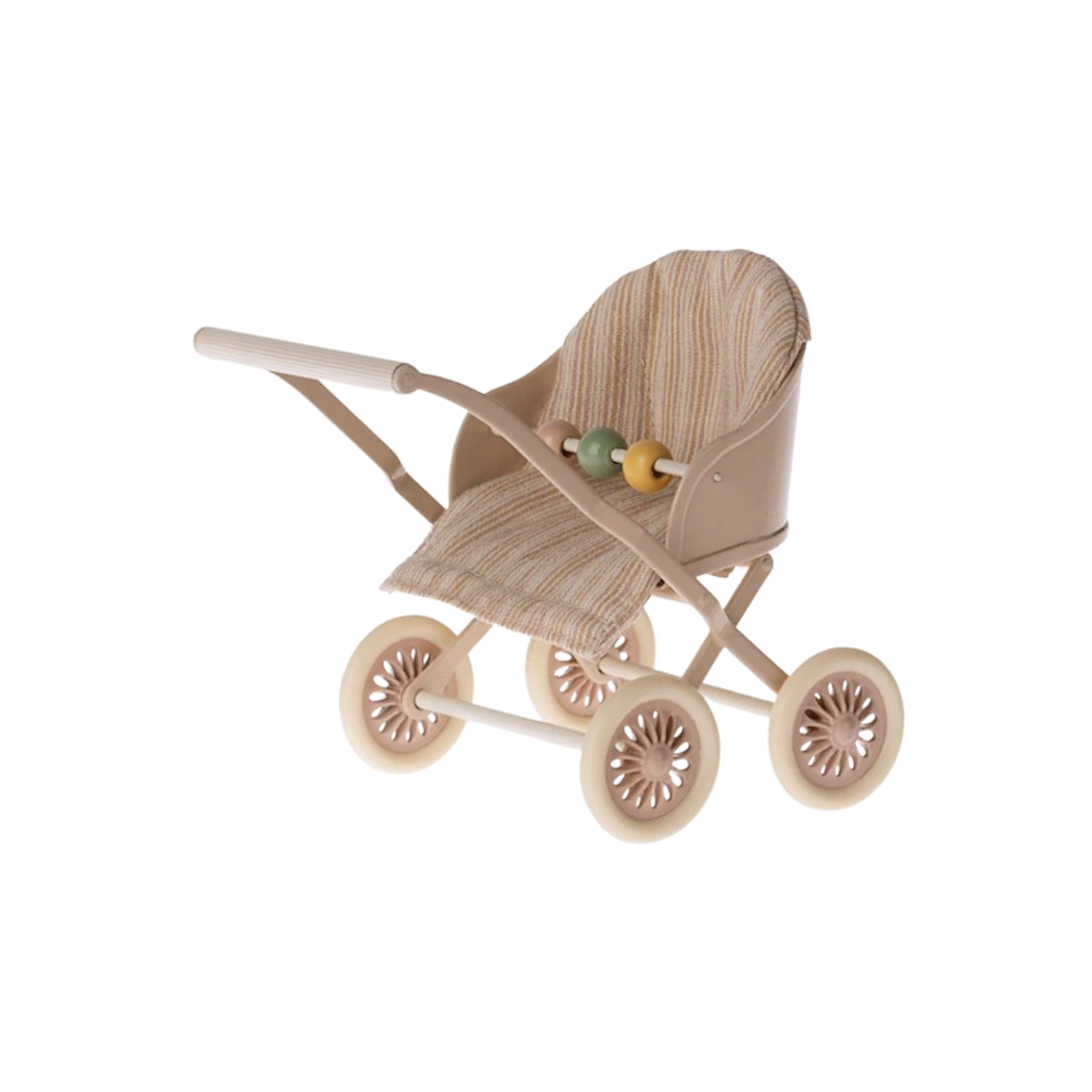 Rose  - Wózek Spacerówka - Stroller rozmiar Baby Mouse - Maileg