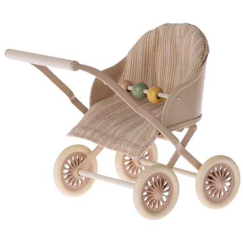 Rose  - Wózek Spacerówka - Stroller rozmiar Baby Mouse - Maileg