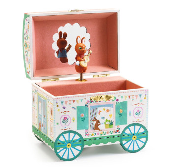 ZACZAROWANY DOMEK - Szkatułka z Pozytywką - Djeco