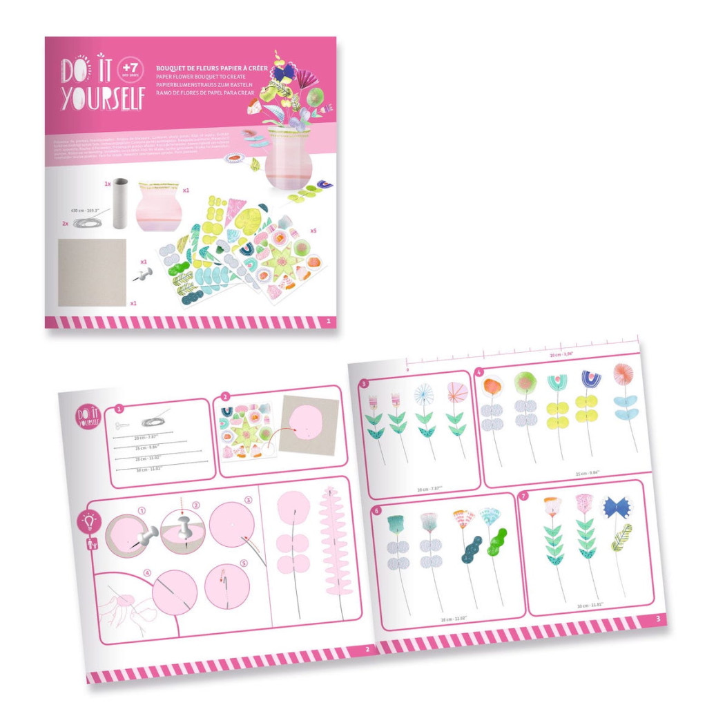 Bukiet Kwiatów - Zrób To Sam - Djeco