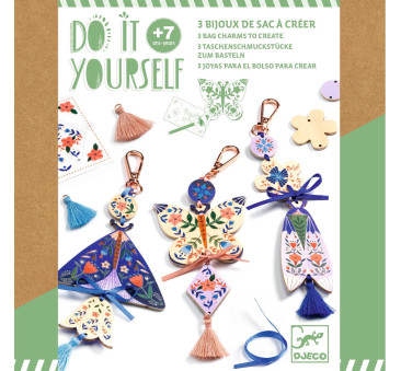 Breloki Motyle - Zrób To Sam - Djeco