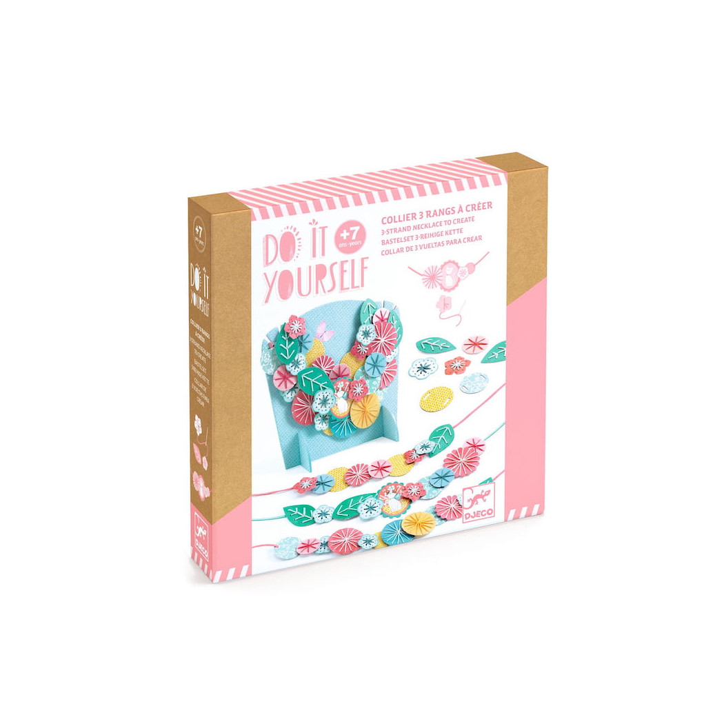 Komplet Biżuterii Flora - Zrób To Sam - Djeco