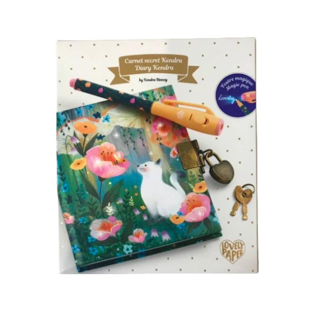 Kendra - Mini Pamiętnik z Magicznym Długopisem - Djeco