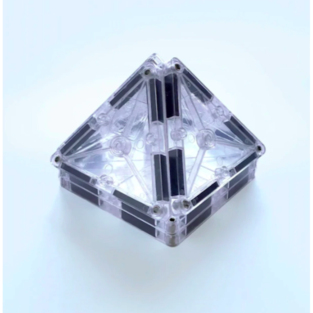 Ice - Przezroczyste Klocki Magnetyczne 16 elementów - Magna-Tiles