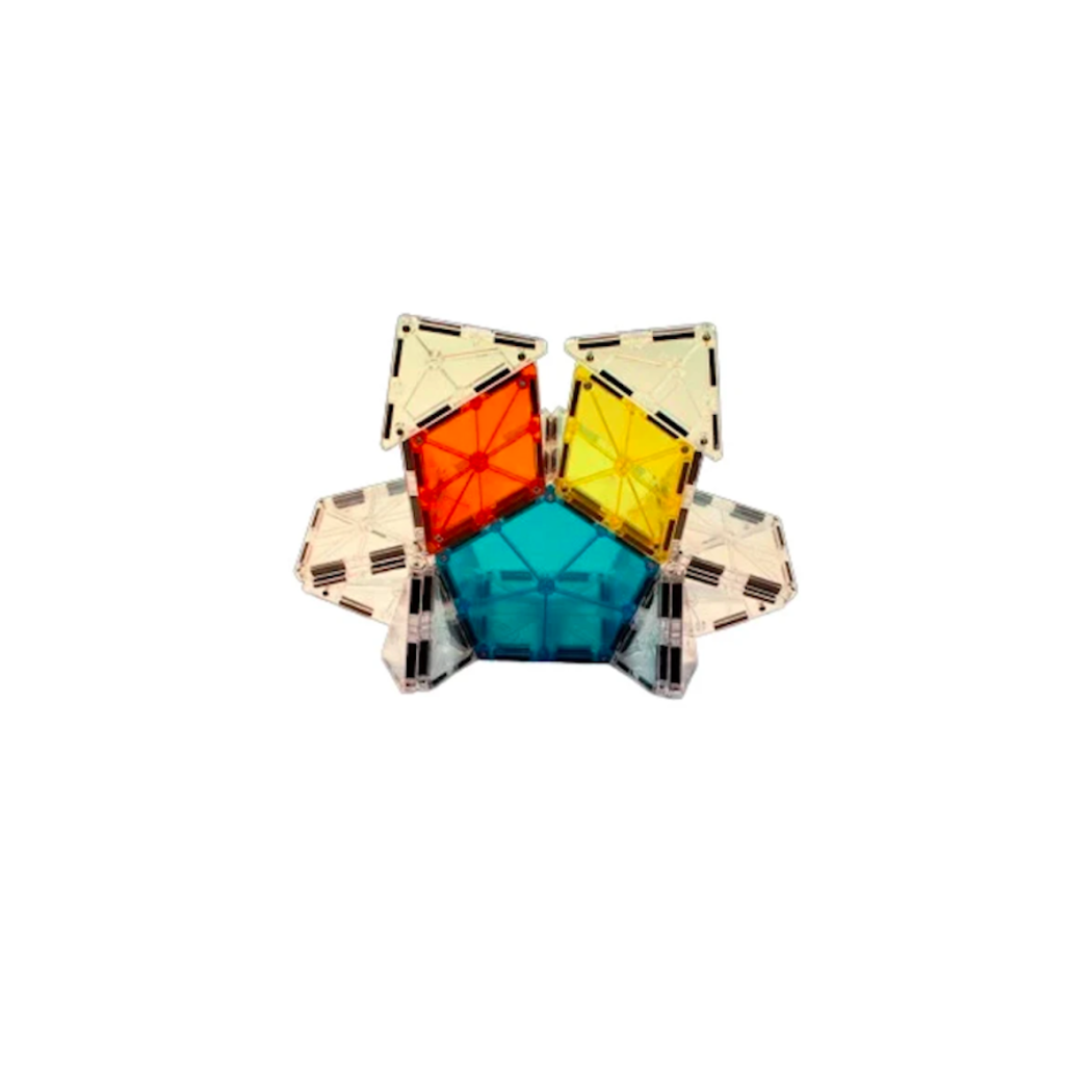 Polygons - Wielokąty Zestaw do Rozbudowy - Klocki Magnetyczne 8 elementów - Magna-Tiles