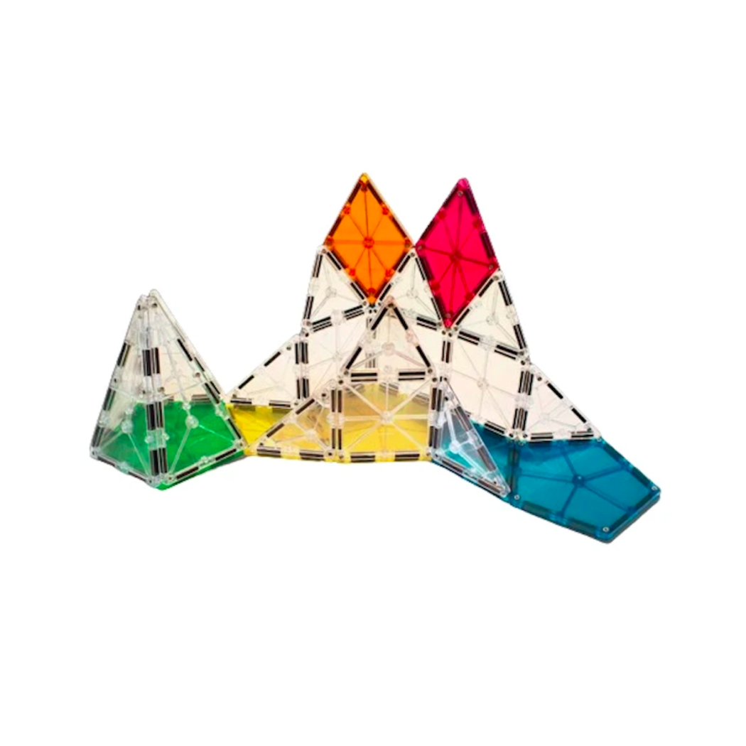Polygons - Wielokąty Zestaw do Rozbudowy - Klocki Magnetyczne 8 elementów - Magna-Tiles