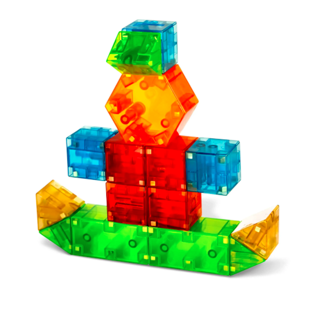 Magna-Qubix - Trójwymiarowe Klocki Magnetyczne 3D - 29 elementów - Magna-Tiles