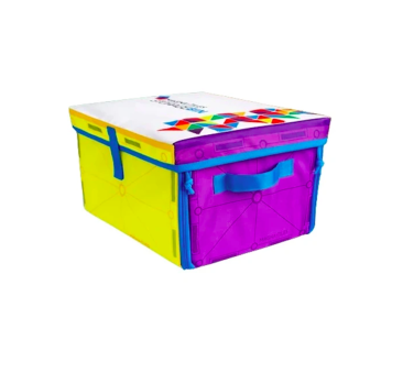 Skrzynia Pudełko na Klocki/Mata Interaktywna - Magna-Tiles