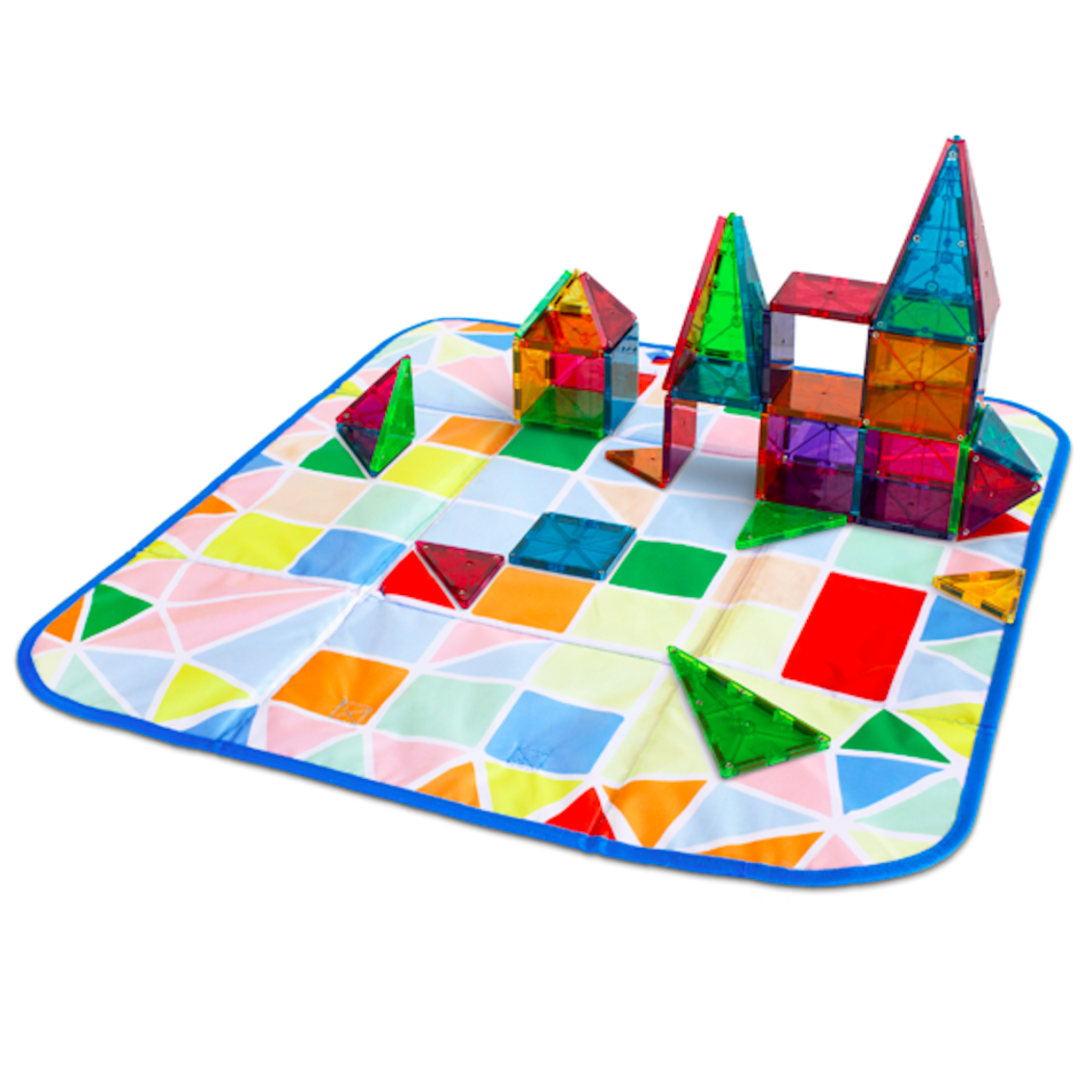 Skrzynia Pudełko na Klocki/Mata Interaktywna - Magna-Tiles