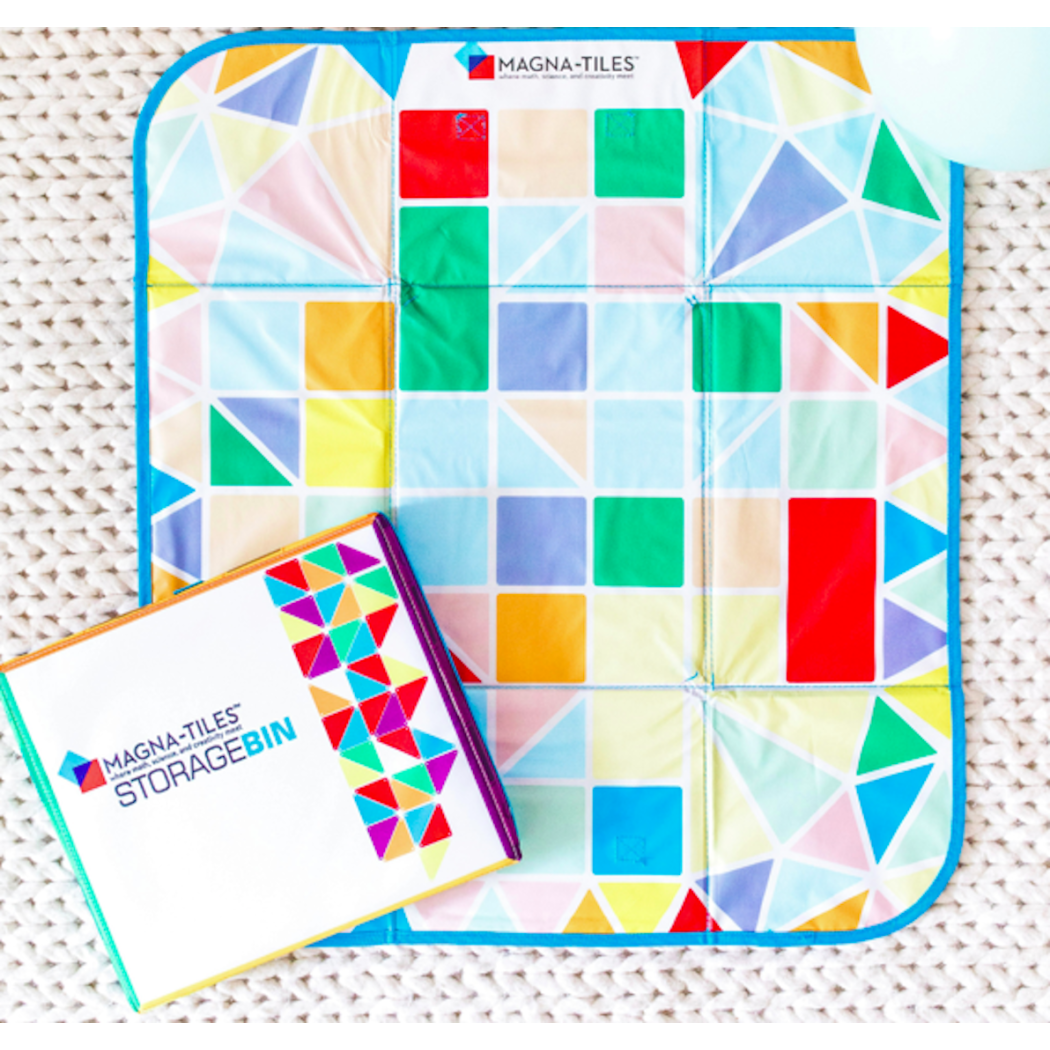 Skrzynia Pudełko na Klocki/Mata Interaktywna - Magna-Tiles