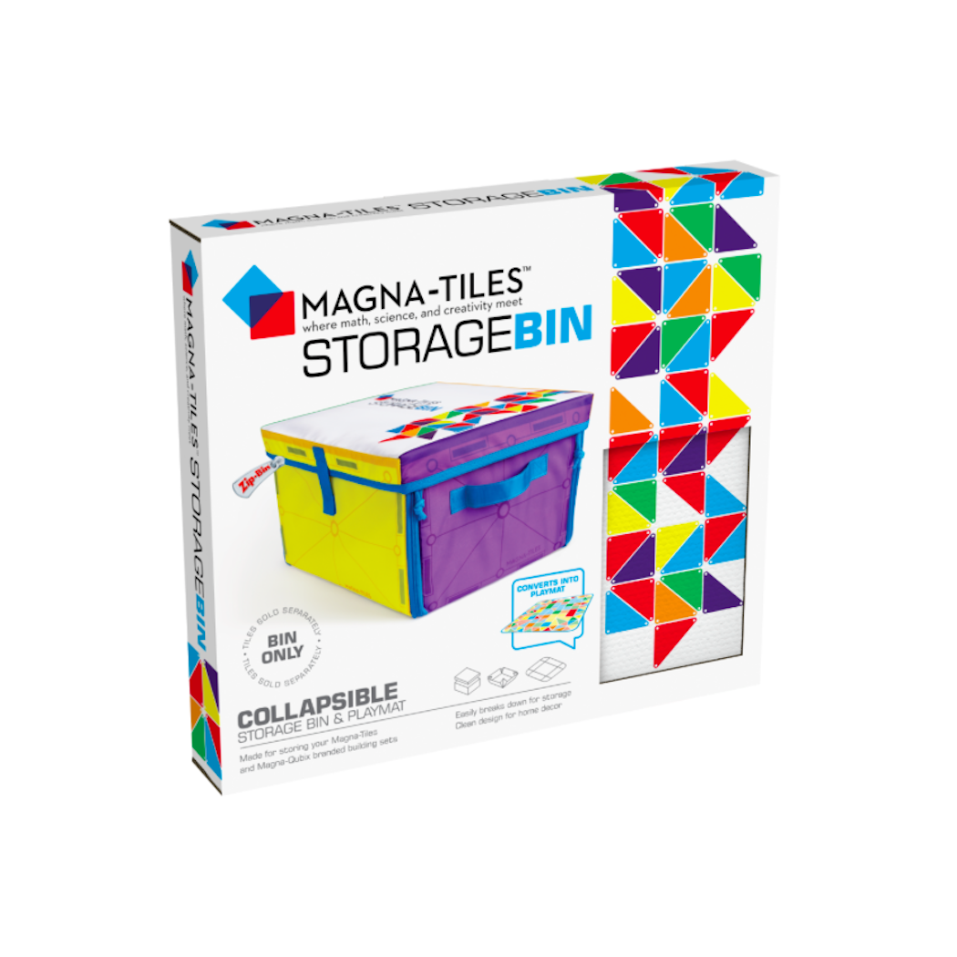 Skrzynia Pudełko na Klocki/Mata Interaktywna - Magna-Tiles
