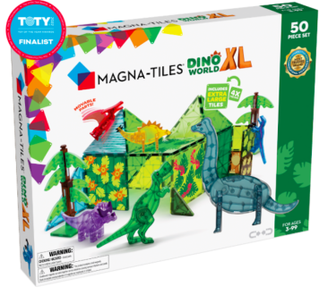 XL Dino World - Klocki Magnetyczne 50 elementów...