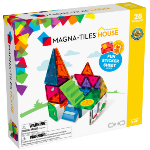 House - Klocki Magnetyczne 28 elementów - Magna-Tiles
