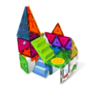 House - Dom Klocki Magnetyczne 28 elementów - Magna-Tiles