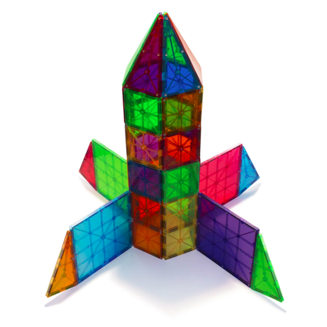 Classic 100 - Klocki Magnetyczne 100 elementów - Magna-Tiles
