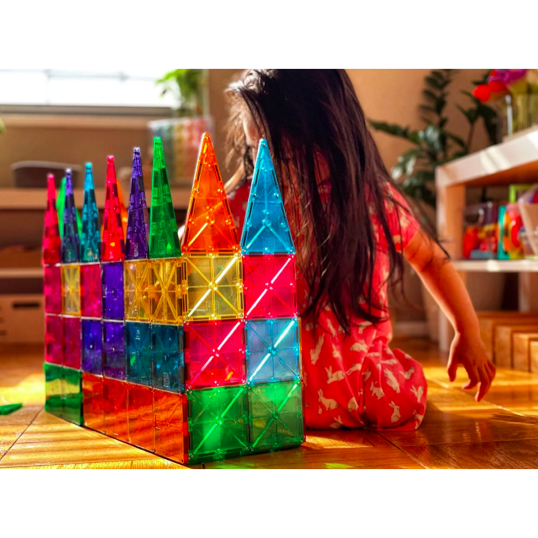 Classic 100 - Klocki Magnetyczne 100 elementów - Magna-Tiles