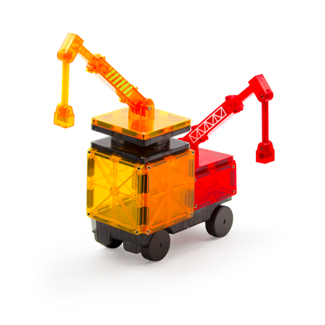 Builder - Klocki Magnetyczne 32 elementy - Magna-Tiles