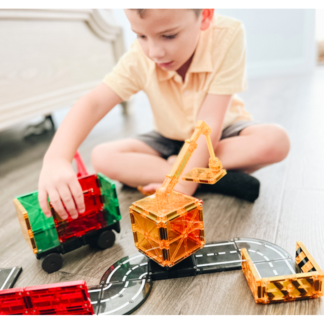 Builder - Klocki Magnetyczne 32 elementy - Magna-Tiles