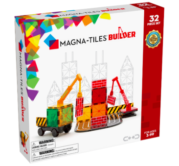 Builder - Klocki Magnetyczne 32 elementy -...