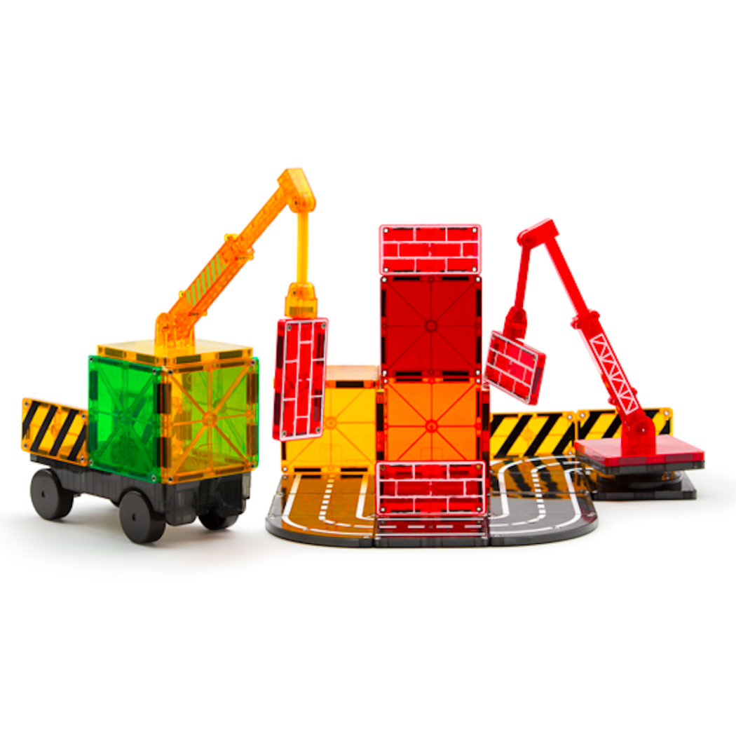Builder - Klocki Magnetyczne 32 elementy - Magna-Tiles