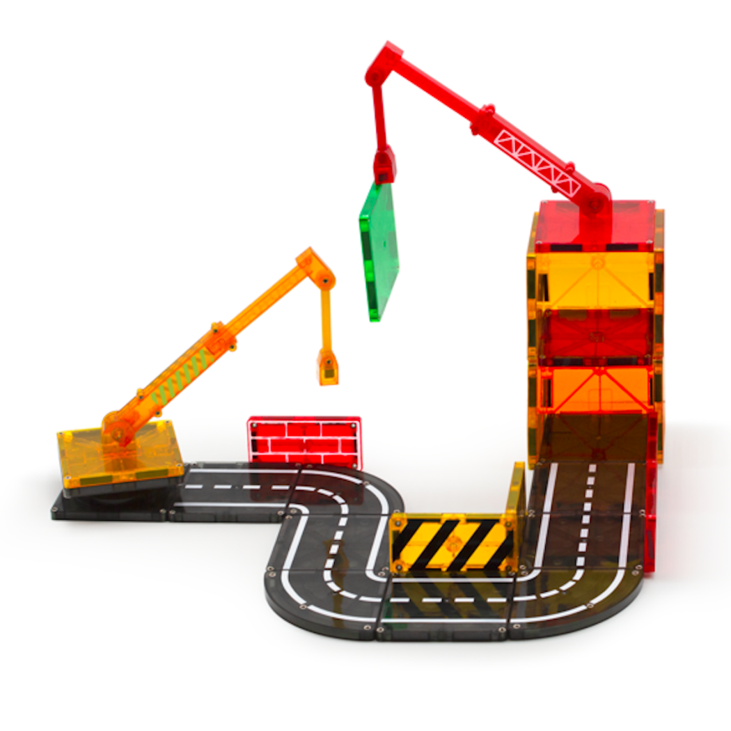 Builder - Klocki Magnetyczne 32 elementy - Magna-Tiles