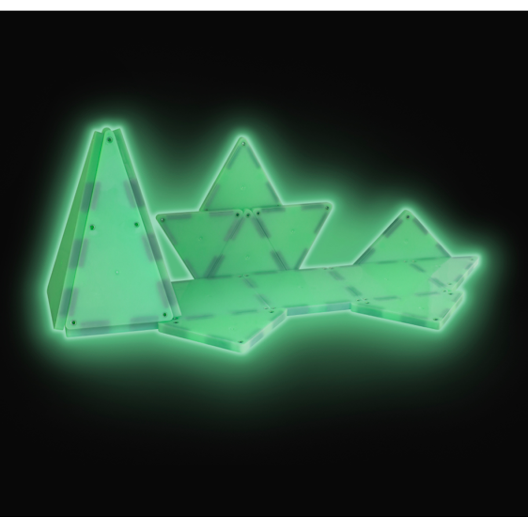 Glow - Klocki Magnetyczne 16 elementów - Magna-Tiles