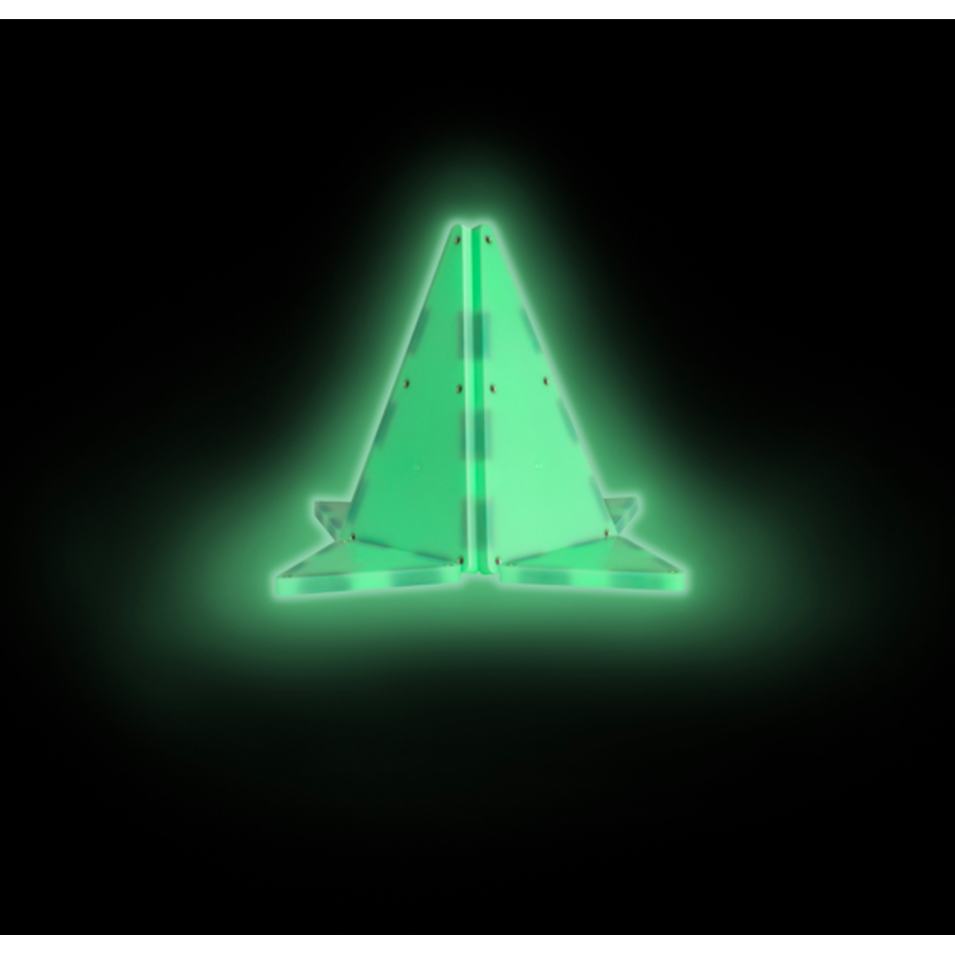 Glow - Klocki Magnetyczne 16 elementów - Magna-Tiles