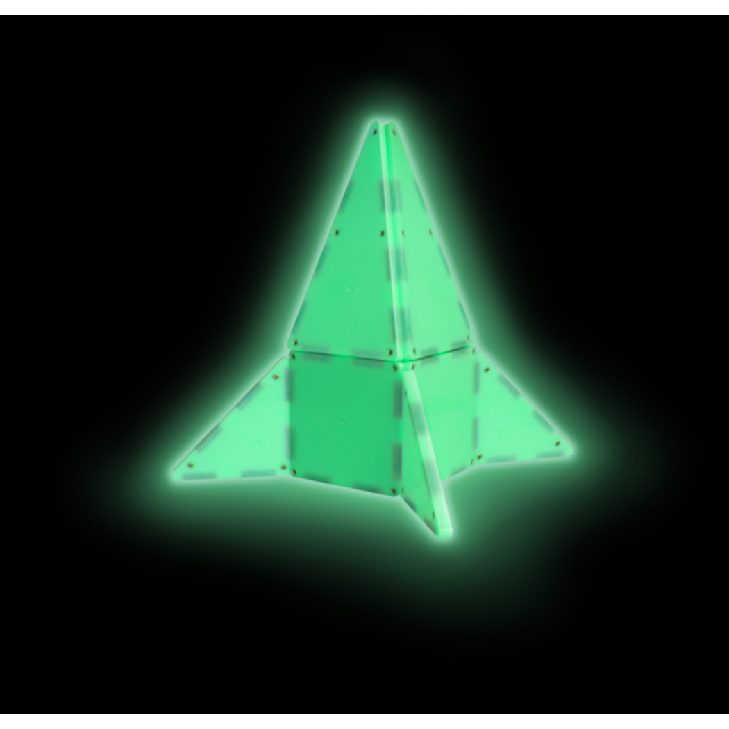 Glow - Klocki Magnetyczne 16 elementów - Magna-Tiles