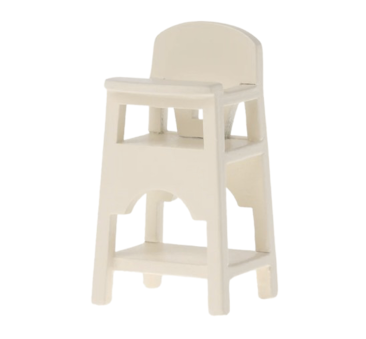 Off White Krzesełko Do Karmienia - High Chair Mouse - Maileg