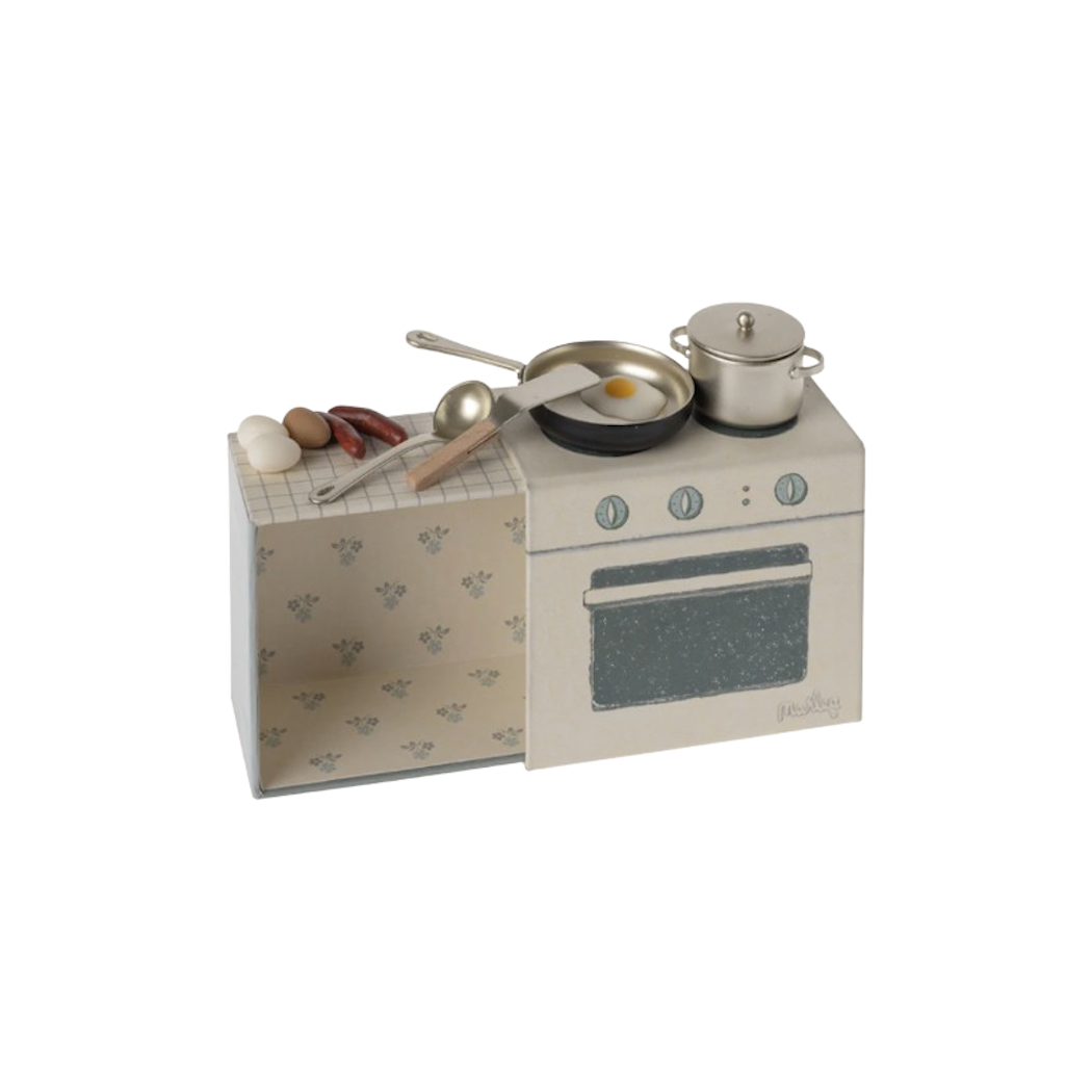 PROMOCJA Zestaw Kuchenny - Cooking set - Maileg - Kuchnia dla Myszek z Akcesoriami